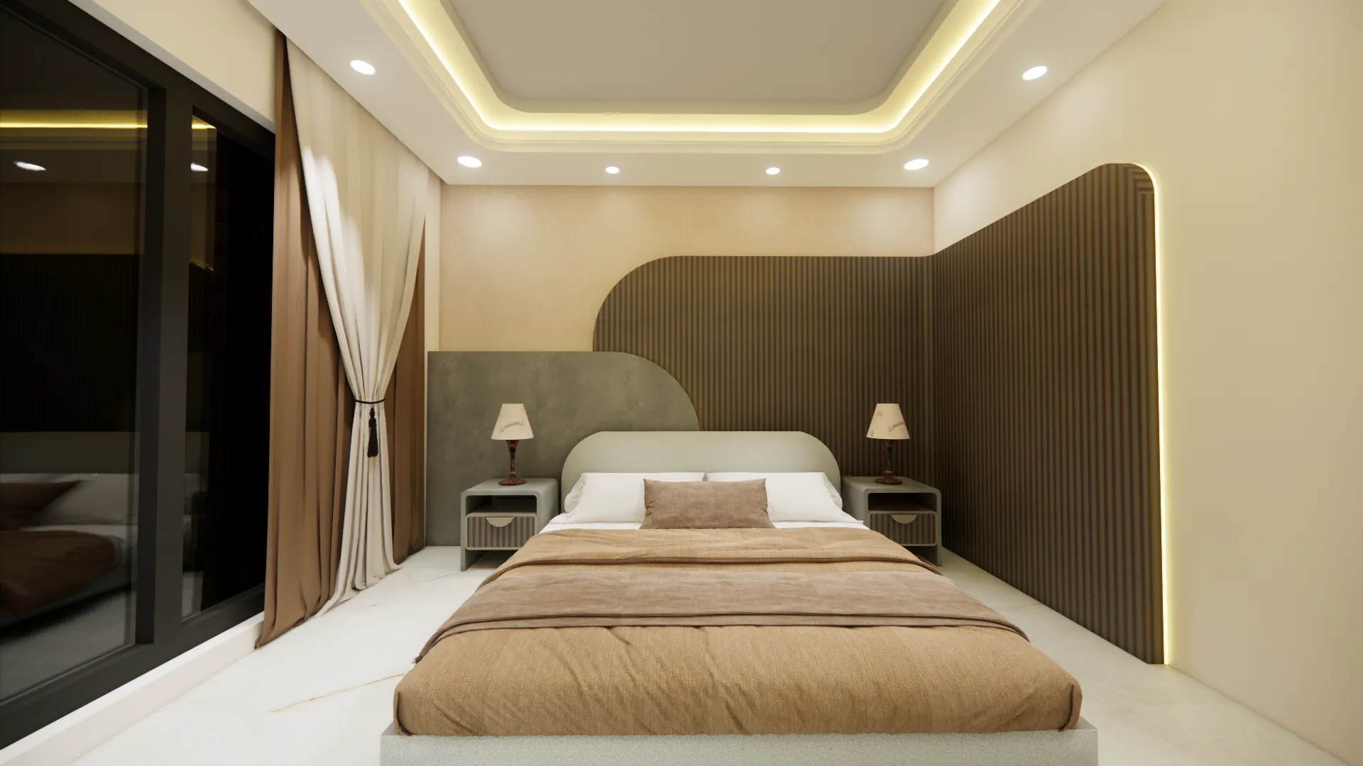 Residential interior design visual